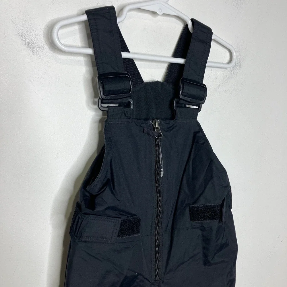 Columbia kids grow with me overall‎ snowpants black size 2T winter outdoor gear